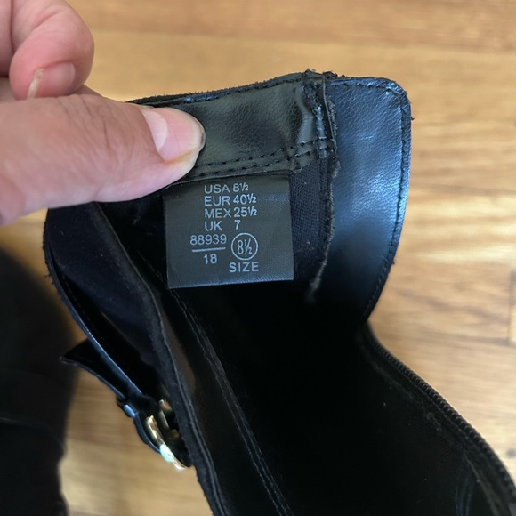 Christian Siriano black ankle boots, Size 8.5 - Picture 5 of 10